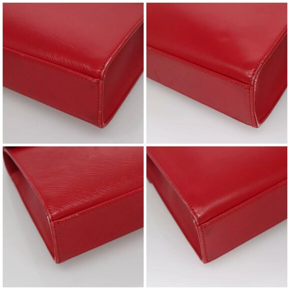 LOUIS VUITTON Epi Opera line Spartan Shoulder Bag Red M63947 LV Auth BA346 - Picture 16 of 16